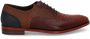 Floris van bommel De Stapper 05.16 Dark Cognac G+ Wijdte Veterschoenen - Thumbnail 5