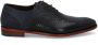 Floris van bommel De Stapper 05.17 Dark Blue G+ Wijdte Veterschoenen - Thumbnail 4