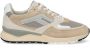 FLORIS VAN BOMMEL Lage Sneakers Heren Sfm-10154 De Treener Maat: 48⅔ Materiaal: Leer Kleur: Beige - Thumbnail 4