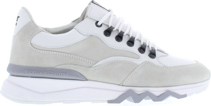 Floris van Floris van Bommel van Floris van Bommel Sneakers Heren Lage sneakers Herenschoenen Leer SFM-10135 Wit - Foto 20