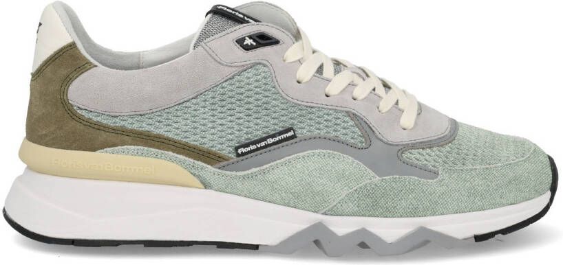 FLORIS VAN BOMMEL Lage Sneakers Heren Sfm-10136 De Zager Maat: 42 Materiaal: Suède Kleur: Groen - Foto 6