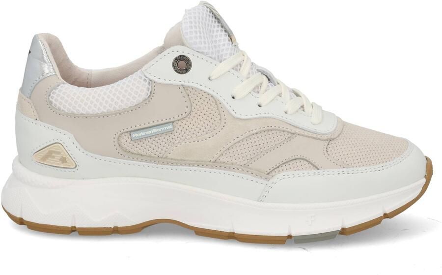 FLORIS VAN BOMMEL Lage Sneakers Dames Sfw-10168 Daysi Maat: 43 Materiaal: Leer Kleur: Wit - Foto 3