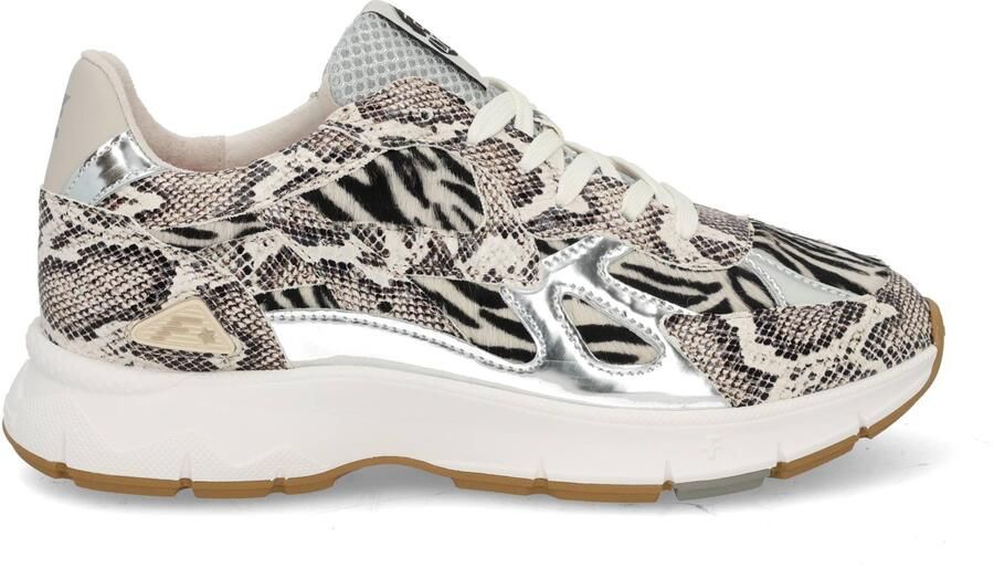 FLORIS VAN BOMMEL Lage Sneakers Dames Sfw-10167 Daysi Maat: 40 Materiaal: Leer Kleur: Wit - Foto 5