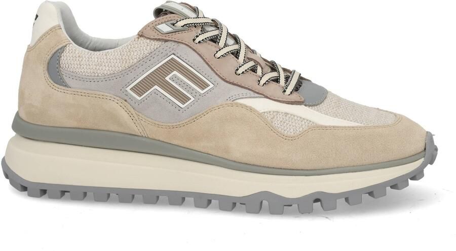 FLORIS VAN BOMMEL Lage Sneakers Heren Sfm-10238 De Gripper Maat: 42⅔ Materiaal: Suède Kleur: Beige - Foto 11