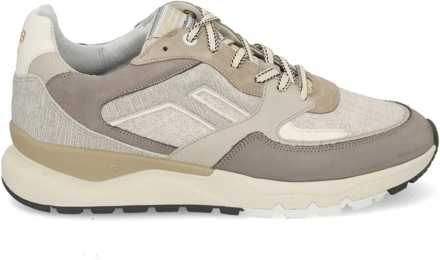 Floris van Bommel Sfm-10154 De Treener Sneakers Textiel Heren Beige - Foto 4