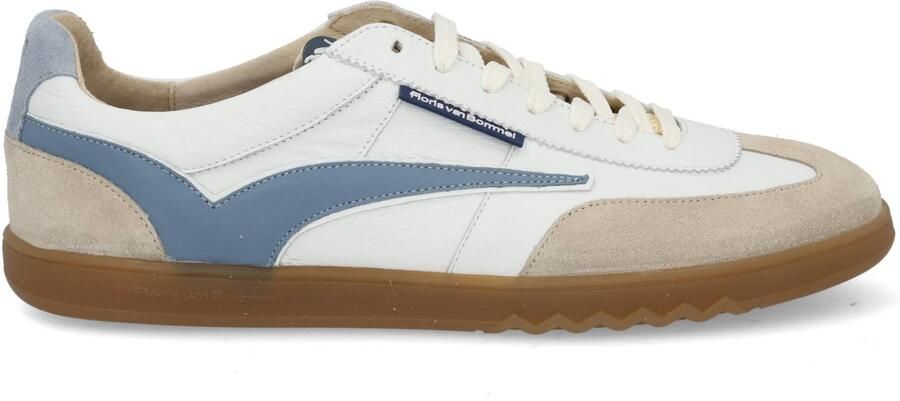 Floris van Bommel Sfm-10224 De Zaler Sneakers Leer Heren Wit - Foto 5