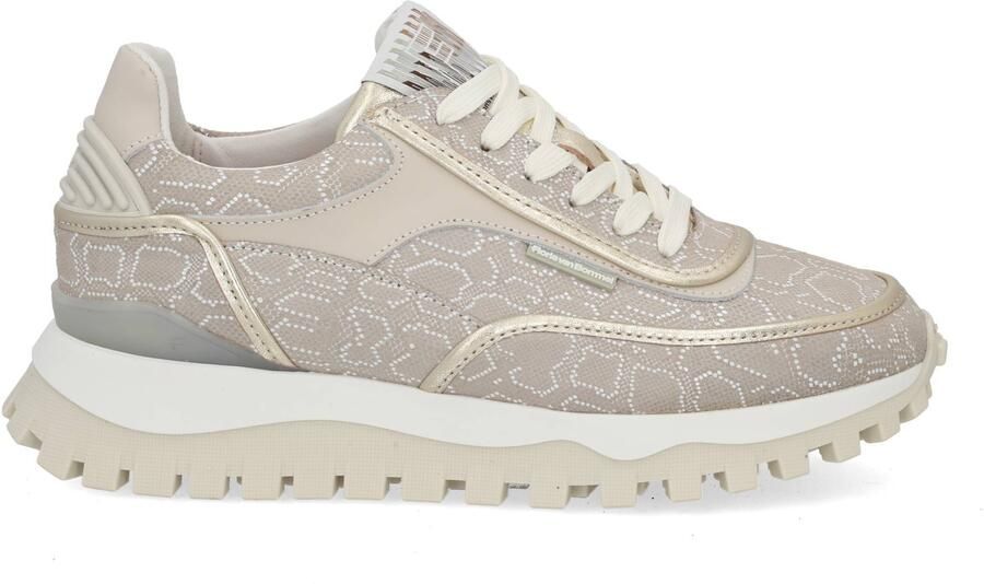 Floris van Bommel SFW-10131-34-02 dames sneakers beige - Foto 4