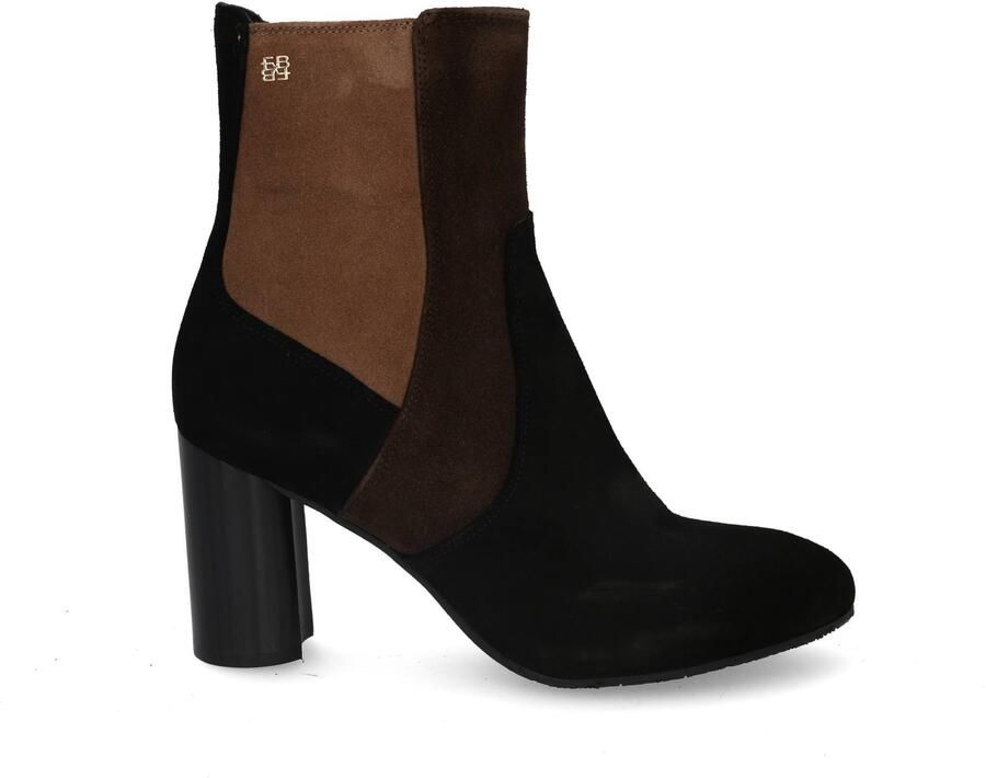 Floris van Bommel Sfw-50075 Kaci Enkellaarsjes Enkelboots met rits Dames Zwart - Foto 6