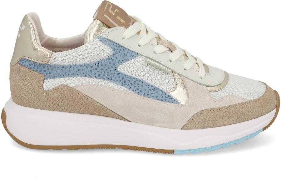 FLORIS VAN BOMMEL Lage Sneakers Dames Sfw-10159 Suvi Maat: 38 Materiaal: Leer Kleur: Wit - Foto 6