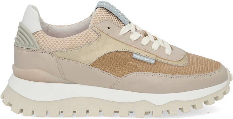 FLORIS VAN BOMMEL Lage Sneakers Dames Sfw-10100 Grommi Maat: 37 Materiaal: Leer Kleur: Beige - Foto 6