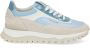 FLORIS VAN BOMMEL Lage Sneakers Dames Sfw-10100 Grommi Maat: 37 Materiaal: Suède Kleur: Blauw - Thumbnail 4