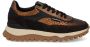FLORIS VAN BOMMEL Lage Sneakers Dames Sfw-10100 Grommi Maat: 37 5 Materiaal: Suède Kleur: Bronskleurig - Thumbnail 3
