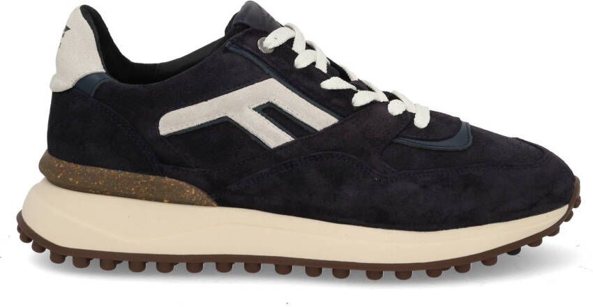 FLORIS VAN BOMMEL Lage Sneakers Heren Sfm-10139 Noppi Maat: 46 Materiaal: Suède Kleur: Blauw - Foto 6