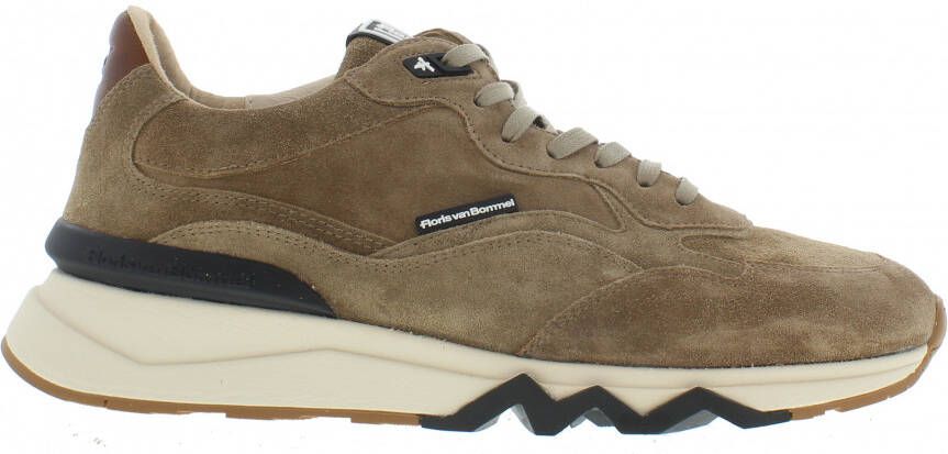 Floris van Bommel DE~ZAGER~02.02~~~~~~~~~~~~~~~~ Lage sneakersVrije tijdsschoenenHeren sneakers Taupe - Foto 5