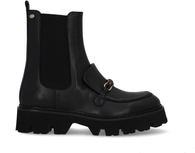 FRED DE LA BRETONIERE Enkelboots Dames Pally Dali Maat: 37 Materiaal: Leer Kleur: Zwart - Foto 4