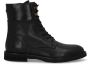 FRED DE LA BRETONIERE Veterboots Dames Paris Lucy Maat: 41 Materiaal: Leer Kleur: Zwart - Thumbnail 4