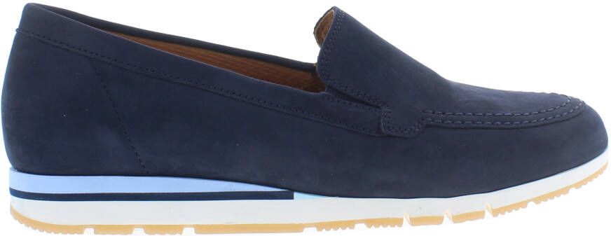 Gabor Blauwe Suède Comfort Ballerina Schoenen Blue Dames - Foto 16
