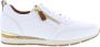 Gabor Luxe witte cognac leren sneakers Multicolor Dames - Thumbnail 3