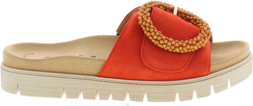Gabor -Dames rood slippers & muiltjes - Foto 4