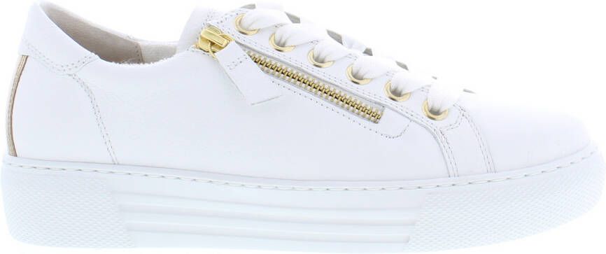 Gabor Witte Gouden Sneakers van geperst leer Multicolor Dames - Foto 13