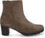 Gabor Enkellaarsjes taupe Suede Dames - Thumbnail 4