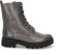 Gabor Elegante Leren Enkellaars Grijs Gray Dames - Thumbnail 4
