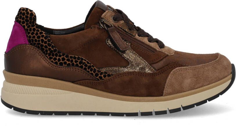Gabor Veterschoenen Laag Veterschoenen Laag cognac - Foto 6