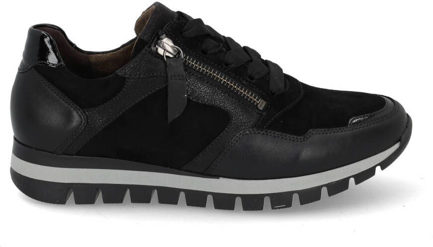 Gabor Sneakers met sleehak Turijn vrijetijdsschoen halfschoen veterschoen met comfortbreedte h (=zeer breed) - Foto 5