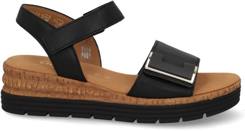 Gabor Sandaaltjes Genua sleehak zomerschoen sandalen met klittenbandsluitingen breedte g - Foto 6