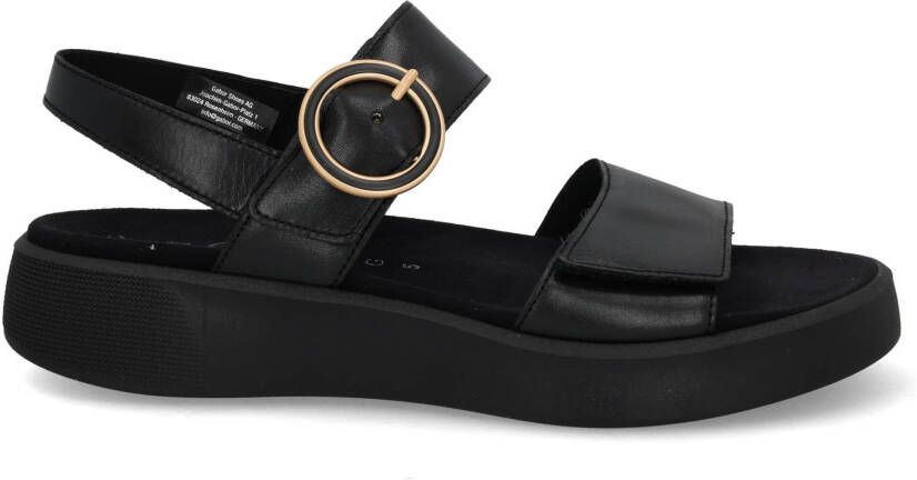 Gabor Sleehaksandaaltjes Florence plateau zomerschoen riemchensandaal comfort-schoen in breedte (=breed)