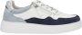 Gabor Dames Sneakers 66.408.56 Weiss jeans silber Wit - Thumbnail 2
