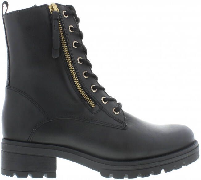 Gabor 785 Veterboots Laarzen Met Veters Dames Zwart - Foto 3