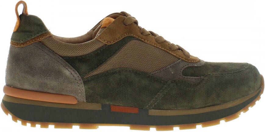 Gabor 96.365.35 Green Cognac G-Wijdte Veterschoenen