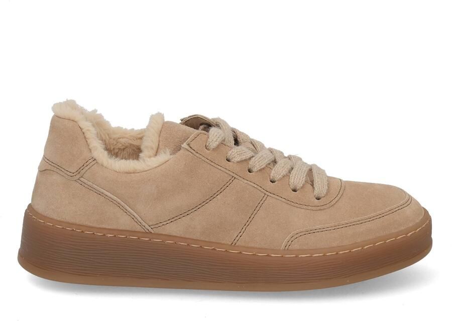 Gabor 6018.02.002 Sneakers Beige Suede Dames Beige - Foto 2