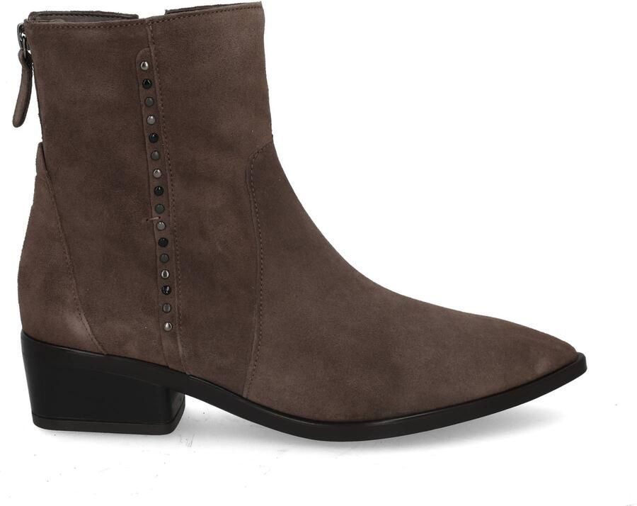 Gabor 8062.01.003 Enkellaarzen Taupe Suede Dames Taupe - Foto 2