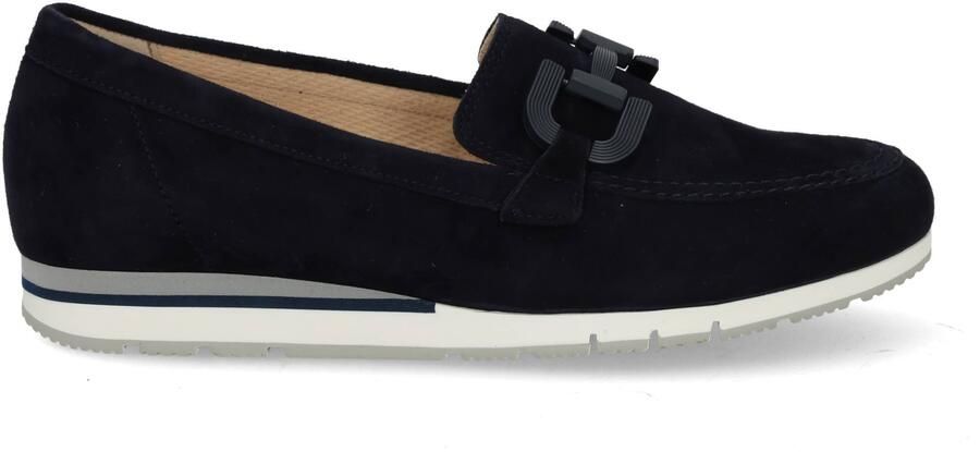Gabor 82.416.46 Instappers Blauw Suede Dames Blauw - Foto 3