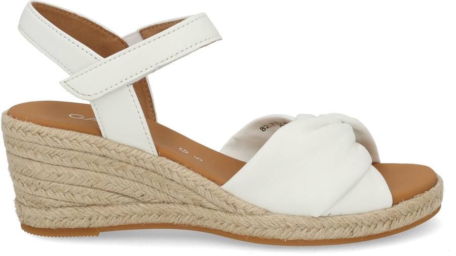 Gabor Sandaal 82.712.50 Weiss Jute - Foto 2