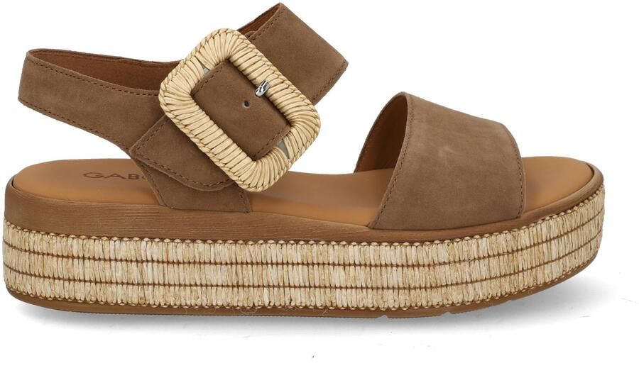 Gabor Dames Instappers & Ballerina's 85.214.42 Platina - Foto 2