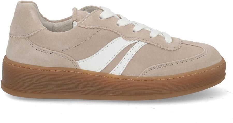 Gabor -art 86.475 33 -sneaker-suede-zand-dames - Foto 4
