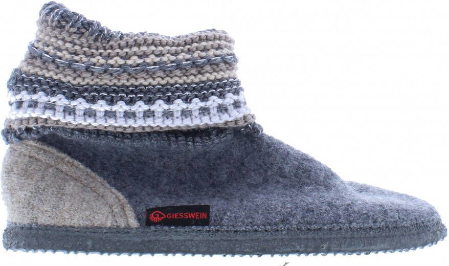 Giesswein Sloffen Vrouwen grijs beige wit - Foto 5