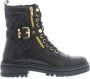 Giga Shoes G4221~~~~~~~~~~~~~~~~~~~~~~~~~ Half-hoog Zwart - Thumbnail 2