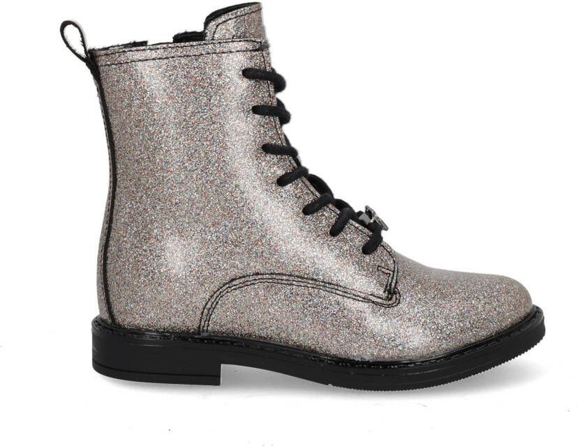 Giga Veterboots zilver Leer Kinderschoenen - Foto 2