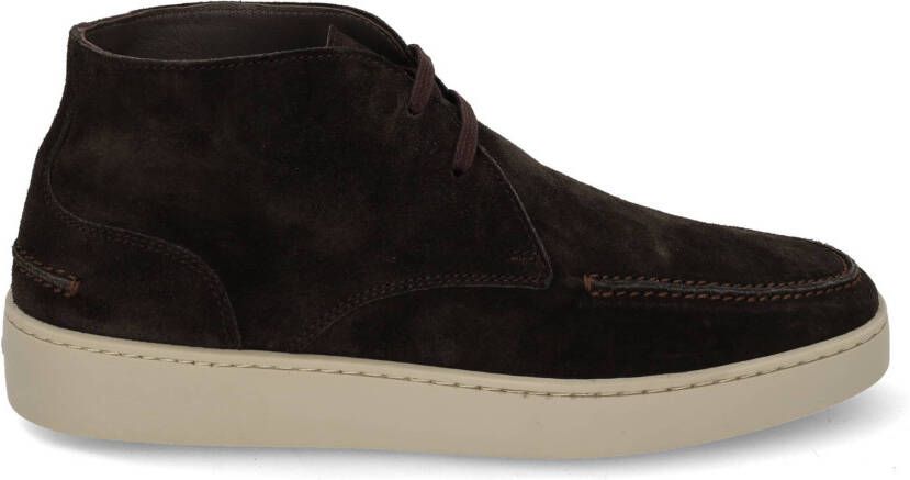 GREVE Hoge Sneakers Heren Wave 2525 Maat: 41 Materiaal: Suède Kleur: Bruin - Foto 3