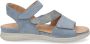 Hartjes 132.1135 34 43.42 Lichtblauwe dames sandalen met klittenband sluiting - Thumbnail 2