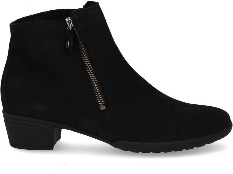 HARTJES Enkellaarsjes Dames 172.0173 City Boot Maat: 43 Materiaal: Suède Kleur: Zwart - Foto 4