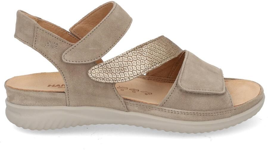 Hartjes 132.1135 34 26.40 Sandalen Beige Suede Dames Breedtemaat G Beige - Foto 7