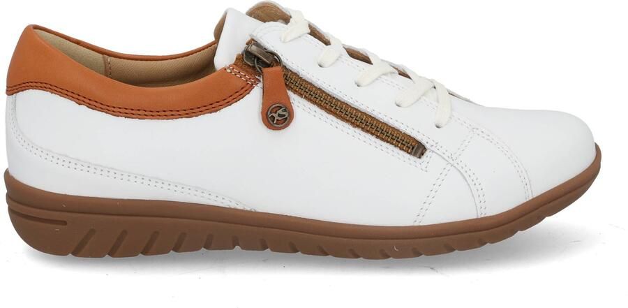 Hartjes 162.0826 99 Dames veterschoenen Wit beige - Foto 5