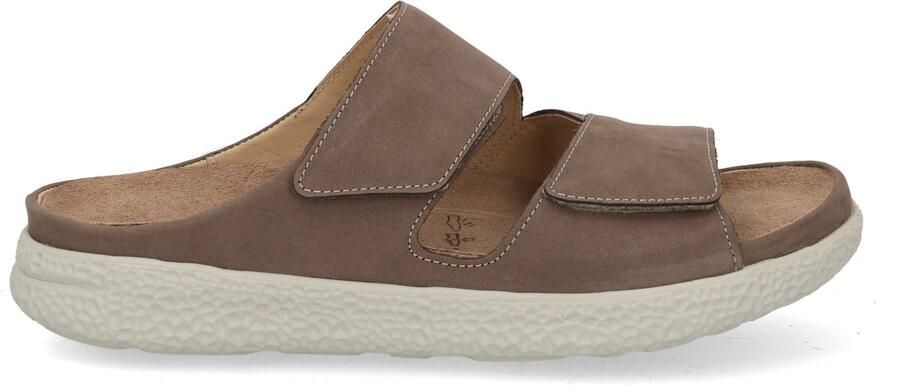 Hartjes 122.1221 30 35.00 Taupe slipper met uitneembaar voetbed wijdte H - Foto 10