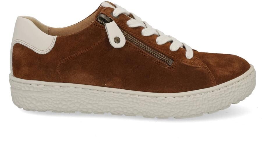 Hartjes 162.1401 31 53.32 Phil Sneakers Bruin Suede Dames Breedtemaat H Bruin - Foto 3