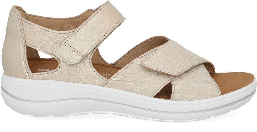 Hartjes Pop Sandale Sandalen Plat Goudkleur - Foto 10